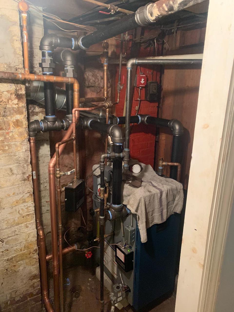 Boiler installation project