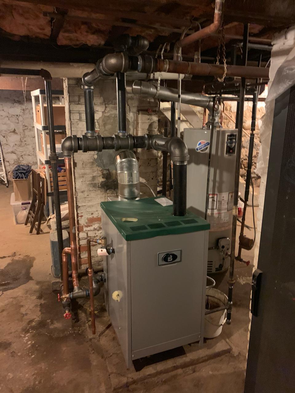 Boiler installation project