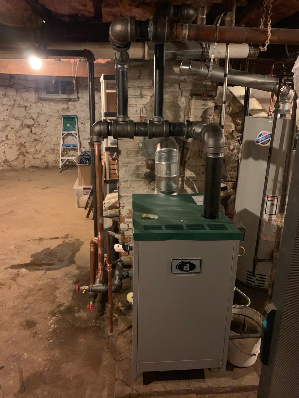 Boiler installation project