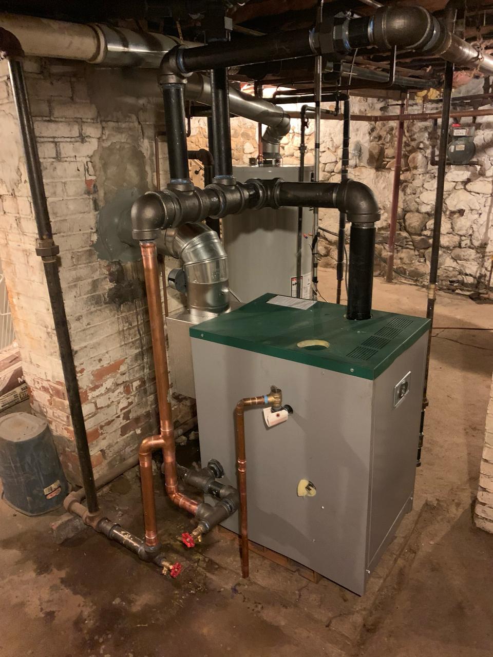 Boiler installation project