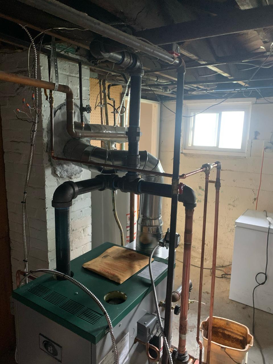 Boiler installation project