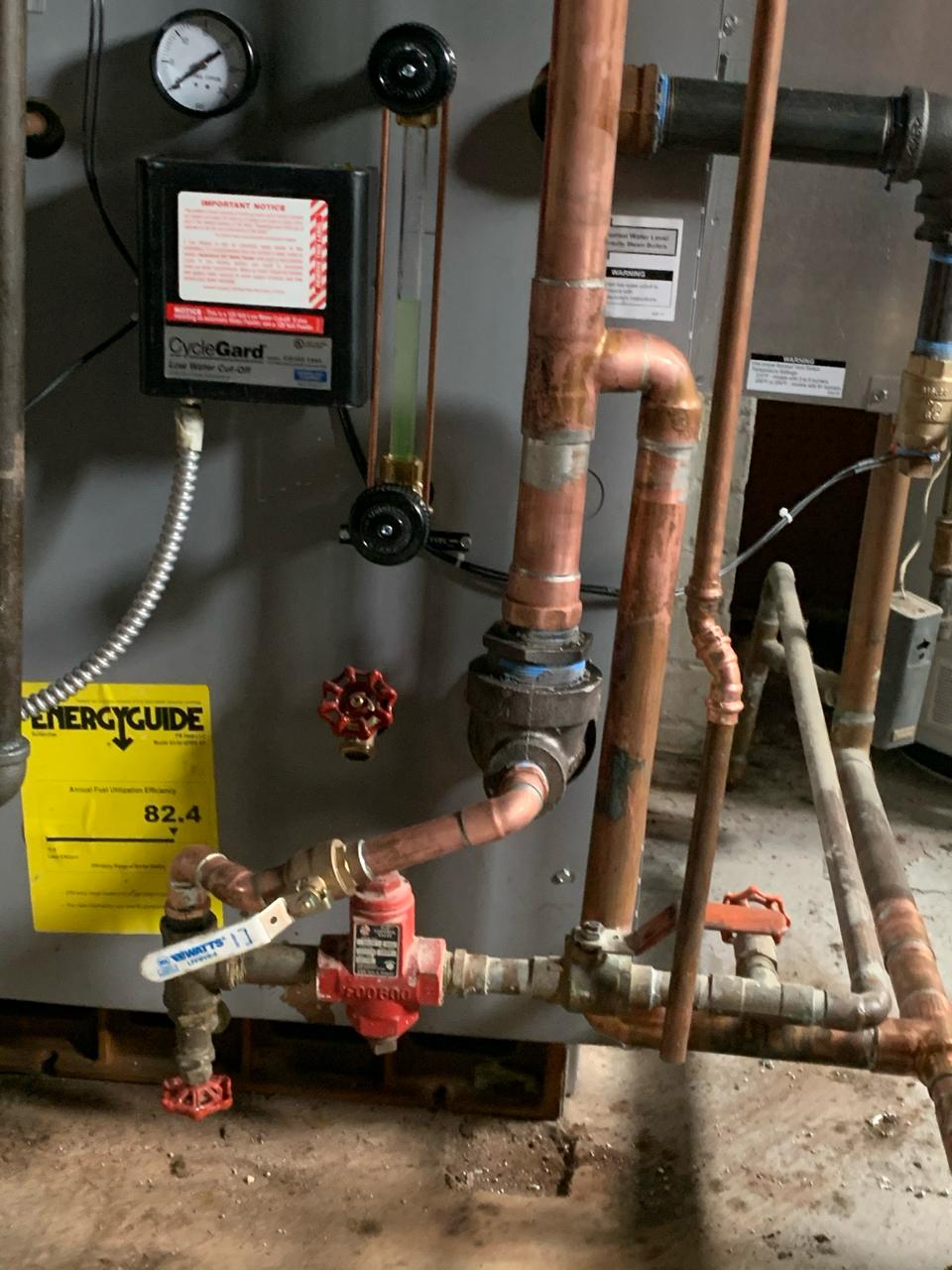 Boiler installation project