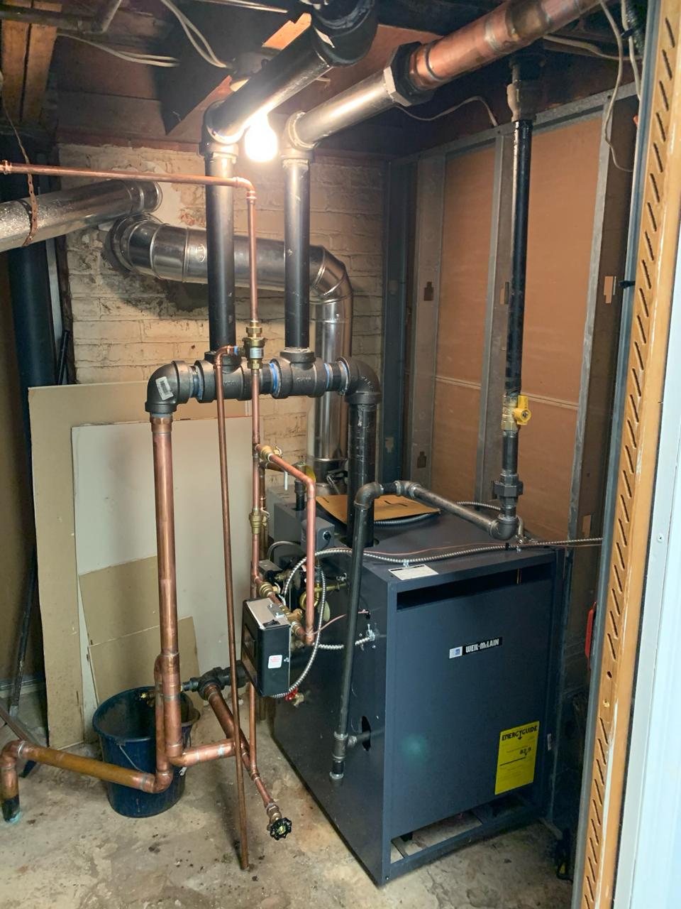 Boiler installation project photo batch 2 - 4