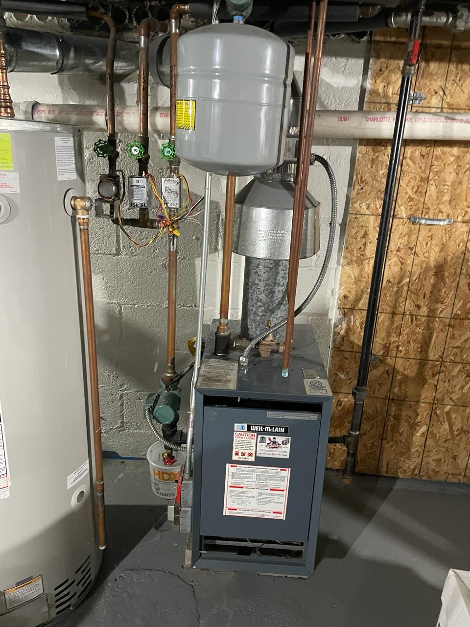 Boiler installation project