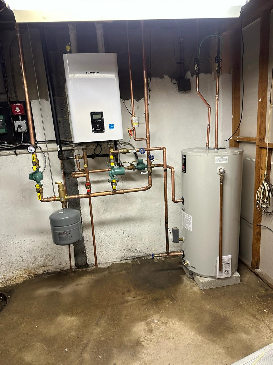Boiler installation project