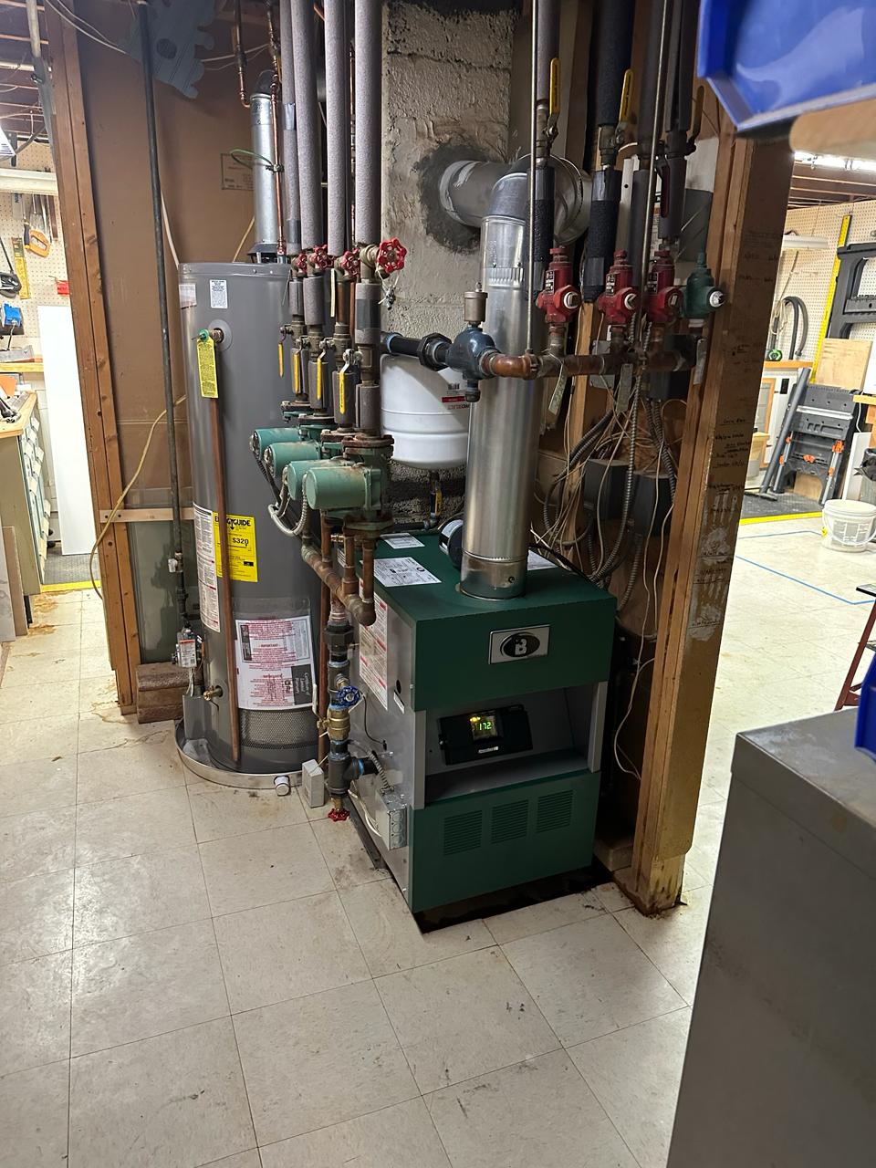 Boiler installation project