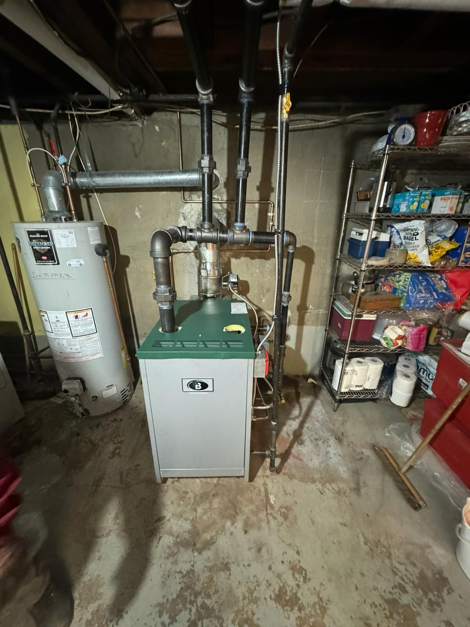 Boiler installation project