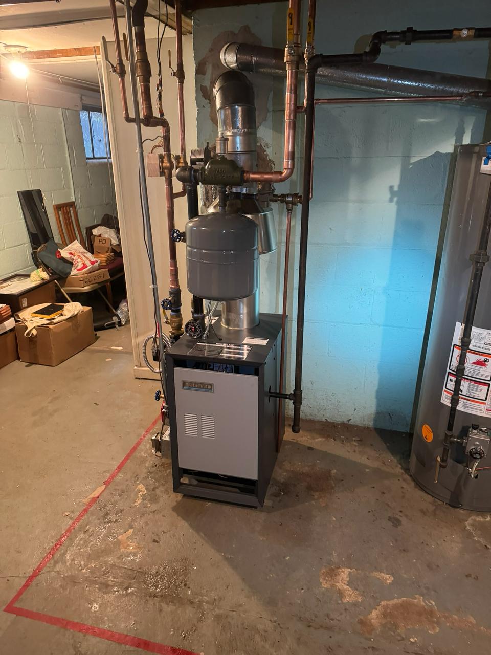 Boiler installation project