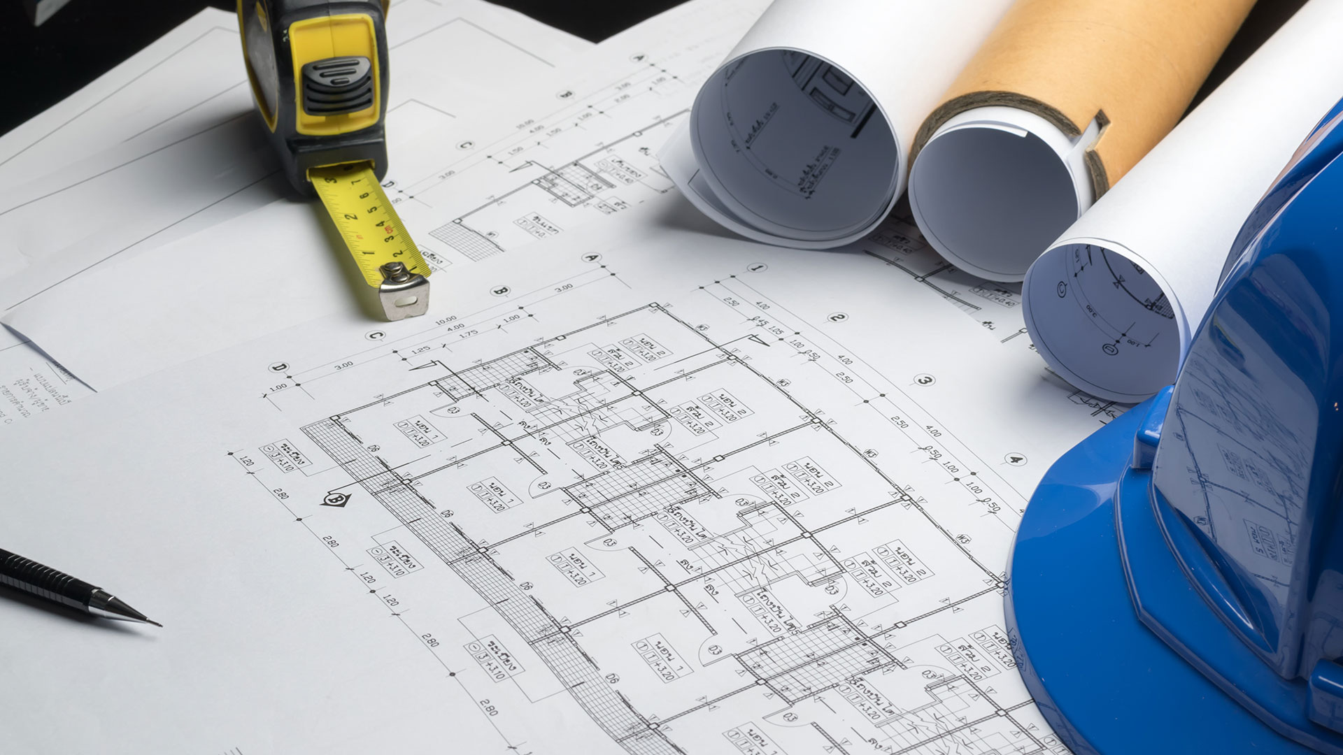 Blueprints and planning tools for new construction plumbing work