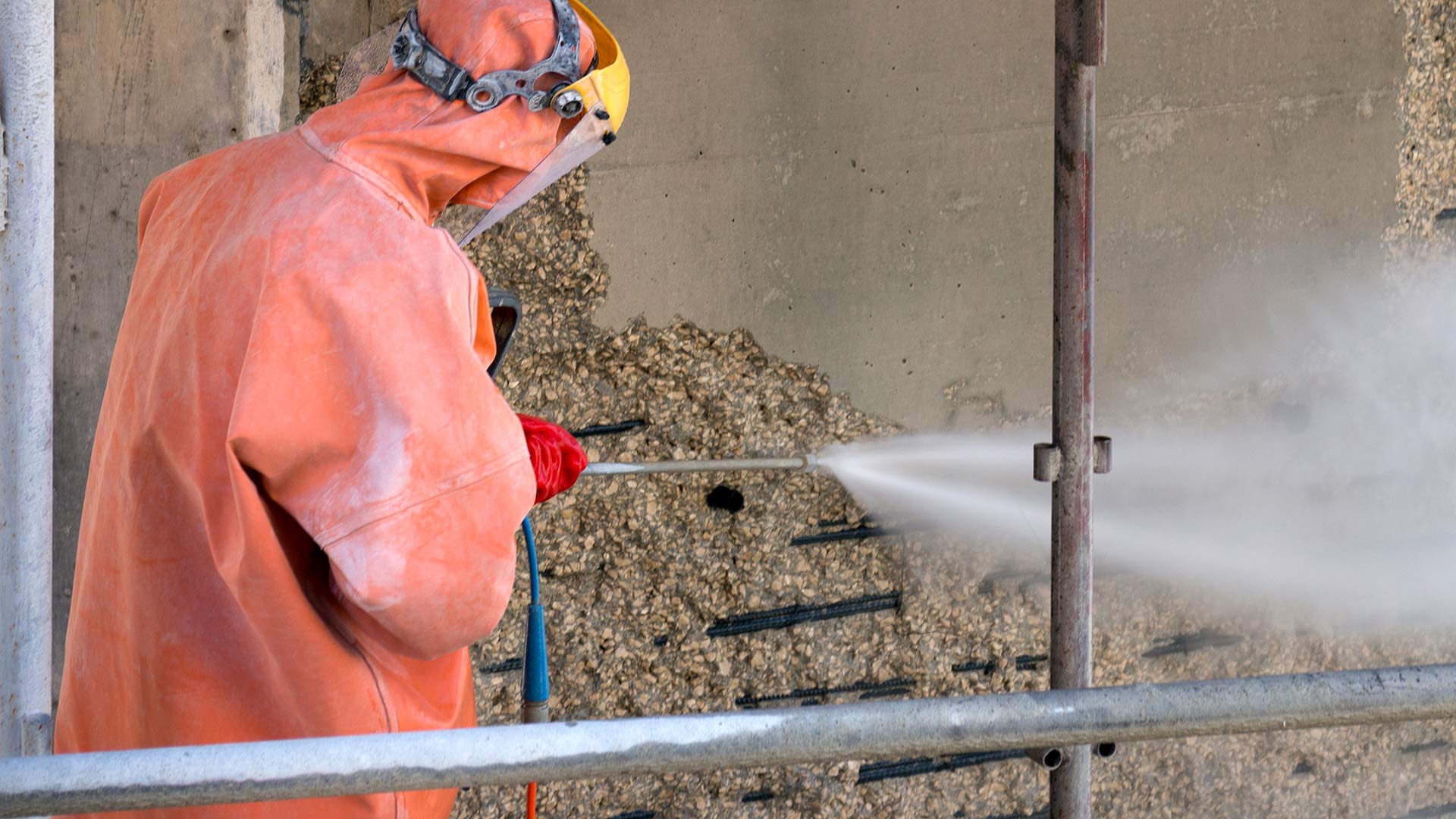 Hydro-jetting service using high-pressure water